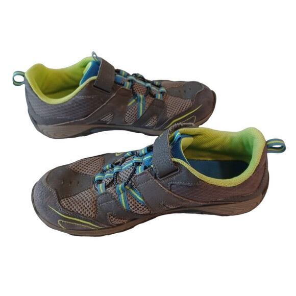 Merrell ML-B Trail Chaser Hiking Shoes Women's Size 6.5 EU 37.5 Grey Blue Yellow - Picture 4 of 7